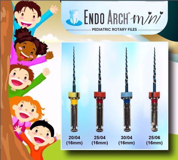 Picture of Endo Arch Mini Pediatric Rotary Files